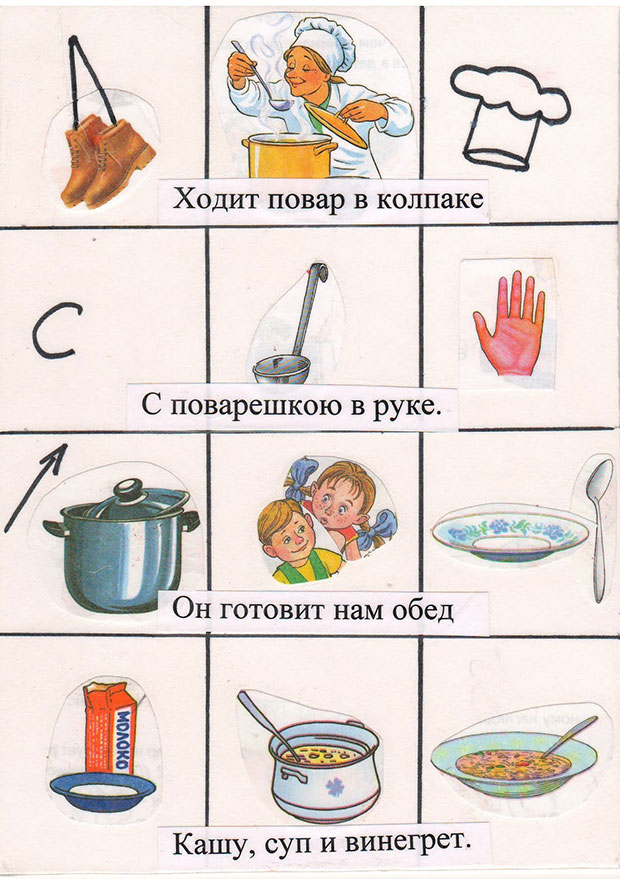 мнемотаблицы для дошкольников